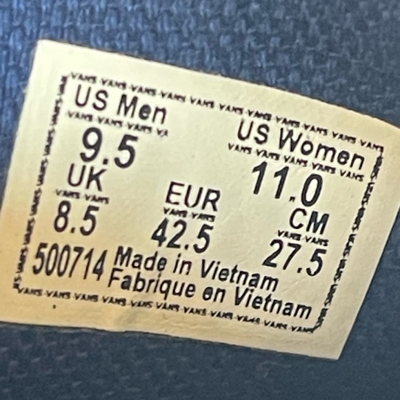 Harry Potter Ravenclaw x Vans Authentic Shoes Checkerboard Sneakers - Picture 7 of 8